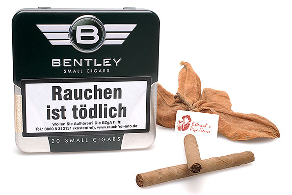 Bentley 20 Small Cigars 100% Tobacco